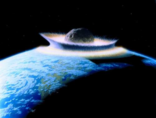 Coliziunea Pământului cu un asteroid
