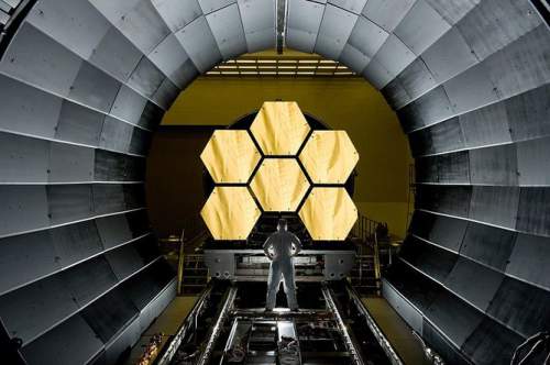 Oglinda principală a telescopului James Webb