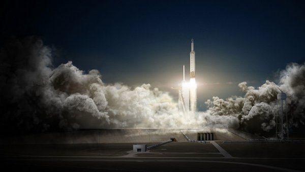 Falcon Heavy și Dragon