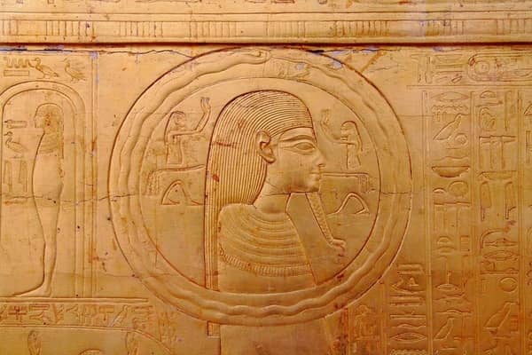 Ouroboros pe mormântul lui Tutankhamon
