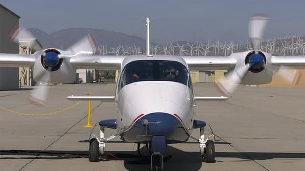 X-57 testat în 2019